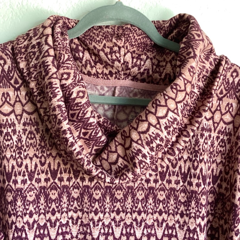 \St. John’s Bay\• Activewear Cowl Neck Pullover - Picture 4 of 14